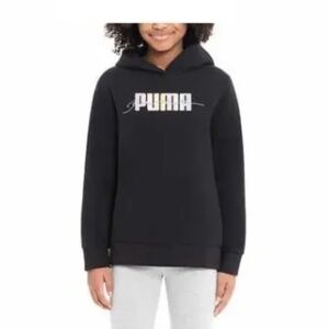PUMA Girls' Youth French Terry Hoodie size L14/16
